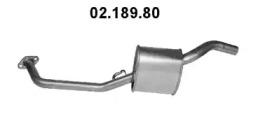 Eberspacher 02.189.80 Середній глушник вихлопних газів Eberspacher 02.189.80 Середній глушник вихлопних газів