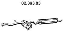 Eberspacher 02.393.83 Глушник вихлопних газів кінцевий