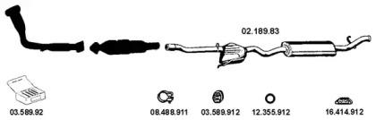 Eberspacher 022003 Schalldaempfer