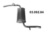 Eberspacher 03.092.84 Глушник вихлопних газів кінцевий Eberspacher 03.092.84 Глушник вихлопних газів кінцевий