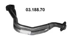 Eberspacher 03.188.70 Випускна труба відпрацьованих газів Eberspacher 03.188.70 Випускна труба відпрацьованих газів