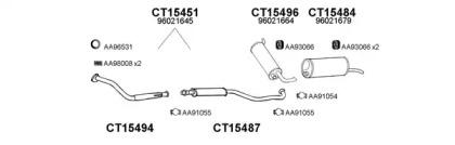 Veneporte 150264 Глушник вихлопних газів кінцевий Veneporte 150264 Глушник вихлопних газів кінцевий