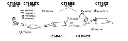 Veneporte 150279 Глушник вихлопних газів кінцевий Veneporte 150279 Глушник вихлопних газів кінцевий