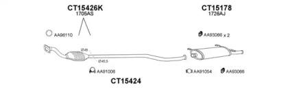 Veneporte 150284 Глушник вихлопних газів кінцевий Veneporte 150284 Глушник вихлопних газів кінцевий