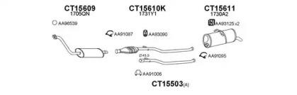 Veneporte 150298 Глушник вихлопних газів кінцевий Veneporte 150298 Глушник вихлопних газів кінцевий