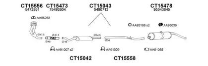 Veneporte 150405 Глушитель выхлопных газов конечный Veneporte 150405 Глушитель выхлопных газов конечный