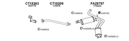 Veneporte 150512 Глушник вихлопних газів кінцевий Veneporte 150512 Глушник вихлопних газів кінцевий