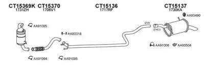 Veneporte 150539 Глушник вихлопних газів кінцевий