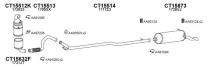 Veneporte 150547 Глушник вихлопних газів кінцевий Veneporte 150547 Глушник вихлопних газів кінцевий
