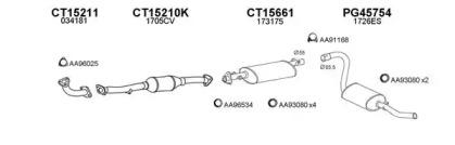 Veneporte 150574 Глушник вихлопних газів кінцевий Veneporte 150574 Глушник вихлопних газів кінцевий