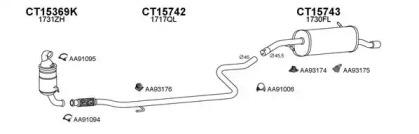 Veneporte 150586 Глушник вихлопних газів кінцевий Veneporte 150586 Глушник вихлопних газів кінцевий