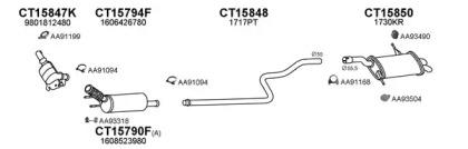 Veneporte 150638 Глушник вихлопних газів кінцевий Veneporte 150638 Глушник вихлопних газів кінцевий
