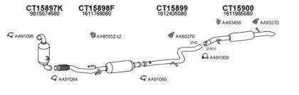 Veneporte 150708 Глушник вихлопних газів кінцевий Veneporte 150708 Глушник вихлопних газів кінцевий