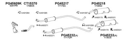 Veneporte 150724 Глушник вихлопних газів кінцевий Veneporte 150724 Глушник вихлопних газів кінцевий