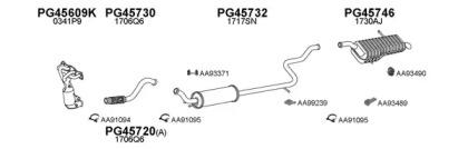 Veneporte 150733 Глушник вихлопних газів кінцевий Veneporte 150733 Глушник вихлопних газів кінцевий