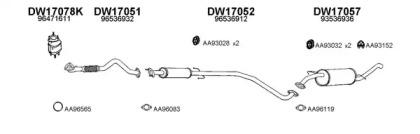 Veneporte 170004 Глушник вихлопних газів кінцевий Veneporte 170004 Глушник вихлопних газів кінцевий