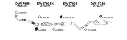 Veneporte 170024 Глушник вихлопних газів кінцевий Veneporte 170024 Глушник вихлопних газів кінцевий
