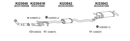 Veneporte 230012 Глушник вихлопних газів кінцевий Veneporte 230012 Глушник вихлопних газів кінцевий
