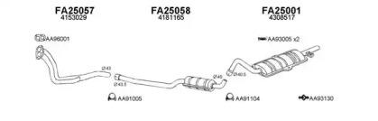 Veneporte 250001 Глушник вихлопних газів кінцевий Veneporte 250001 Глушник вихлопних газів кінцевий