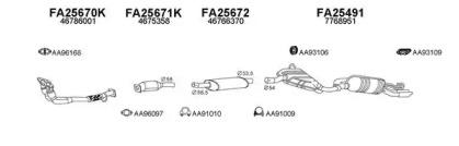 Veneporte 250009 Глушник вихлопних газів кінцевий Veneporte 250009 Глушник вихлопних газів кінцевий