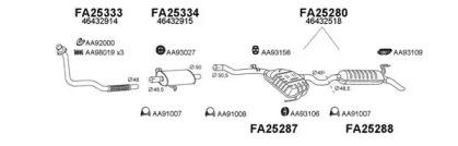 Veneporte 250019 Глушник вихлопних газів кінцевий Veneporte 250019 Глушник вихлопних газів кінцевий