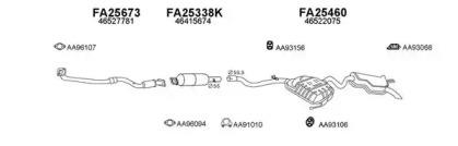 Veneporte 250021 Глушник вихлопних газів кінцевий Veneporte 250021 Глушник вихлопних газів кінцевий