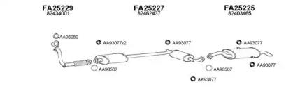 Veneporte 250038 Глушник вихлопних газів кінцевий Veneporte 250038 Глушник вихлопних газів кінцевий