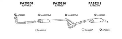 Veneporte 250042 Глушник вихлопних газів кінцевий Veneporte 250042 Глушник вихлопних газів кінцевий