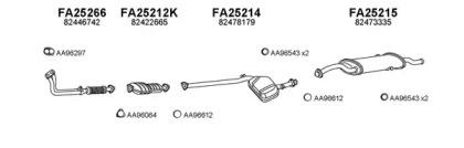 Veneporte 250043 Глушник вихлопних газів кінцевий Veneporte 250043 Глушник вихлопних газів кінцевий