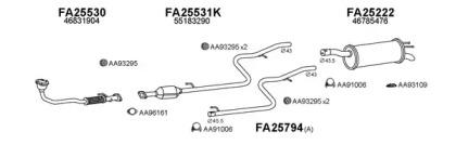 Veneporte 250051 Muffler assy front