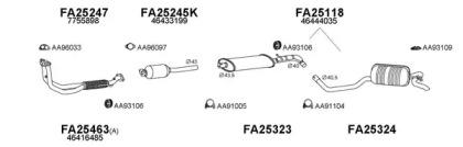 Veneporte 250133 Глушитель выхлопных газов конечный Veneporte 250133 Глушитель выхлопных газов конечный
