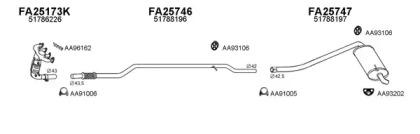 Veneporte 250228 Глушитель выхлопных газов конечный Veneporte 250228 Глушитель выхлопных газов конечный