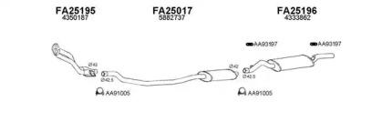 Veneporte 250242 Глушник вихлопних газів кінцевий Veneporte 250242 Глушник вихлопних газів кінцевий