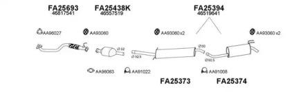 Veneporte 250274 Muffler assy front Veneporte 250274 Muffler assy front