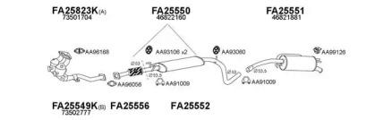 Veneporte 250322 Средний глушитель выхлопных газов Veneporte 250322 Средний глушитель выхлопных газов
