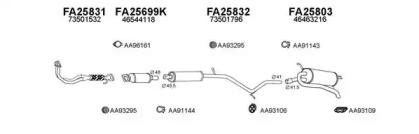 Veneporte 250328 Глушник вихлопних газів кінцевий Veneporte 250328 Глушник вихлопних газів кінцевий