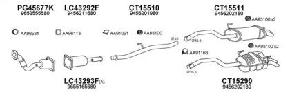 Veneporte 250362 Середній глушник вихлопних газів Veneporte 250362 Середній глушник вихлопних газів