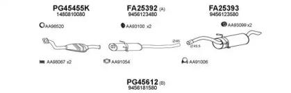 Veneporte 250368 Глушник вихлопних газів кінцевий Veneporte 250368 Глушник вихлопних газів кінцевий