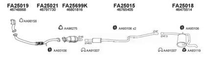 Veneporte 250375 Muffler assy front Veneporte 250375 Muffler assy front