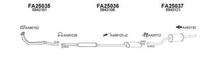 Veneporte 250378 Глушник вихлопних газів кінцевий Veneporte 250378 Глушник вихлопних газів кінцевий