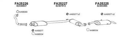 Veneporte 250381 Muffler assy front Veneporte 250381 Muffler assy front