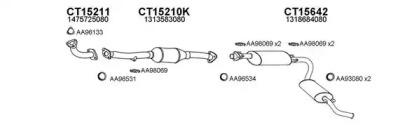 Veneporte 250399 Глушник вихлопних газів кінцевий Veneporte 250399 Глушник вихлопних газів кінцевий