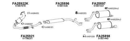Veneporte 250418 Muffler assy front Veneporte 250418 Muffler assy front