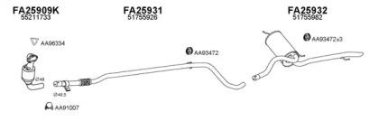 Veneporte 250426 Глушник вихлопних газів кінцевий Veneporte 250426 Глушник вихлопних газів кінцевий