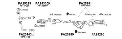 Veneporte 250440 Глушник вихлопних газів кінцевий Veneporte 250440 Глушник вихлопних газів кінцевий