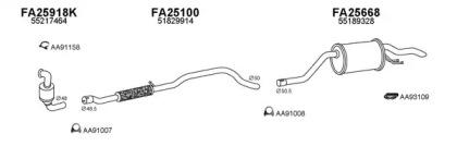 Veneporte 250476 Глушник вихлопних газів кінцевий