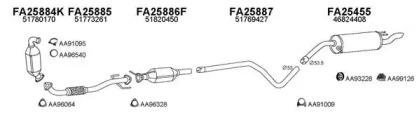 Veneporte 250487 Muffler assy front Veneporte 250487 Muffler assy front