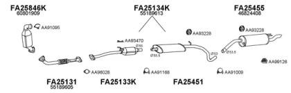 Veneporte 250497 Muffler assy front Veneporte 250497 Muffler assy front