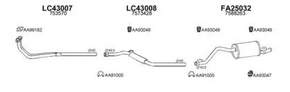 Veneporte 250903 Глушник вихлопних газів кінцевий Veneporte 250903 Глушник вихлопних газів кінцевий