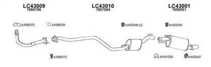 Veneporte 250907 Глушник вихлопних газів кінцевий Veneporte 250907 Глушник вихлопних газів кінцевий